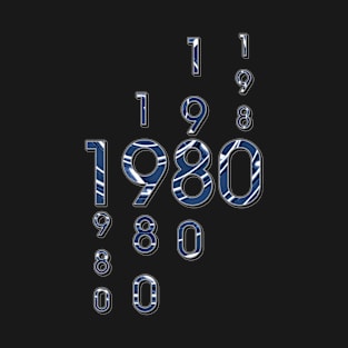 Année de naissance 1980 T-Shirt