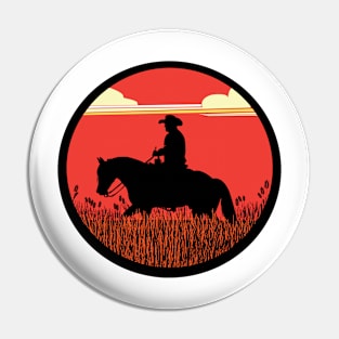 Western Working Horse Pin