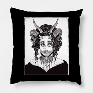 Demonic Beauty Pillow