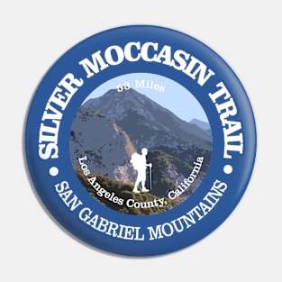 Silver Mocassin Trail (rd) Pin