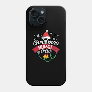 Christmas Nurse Crew Funny Xmas Nurse Life Nursing Squad Phone Case