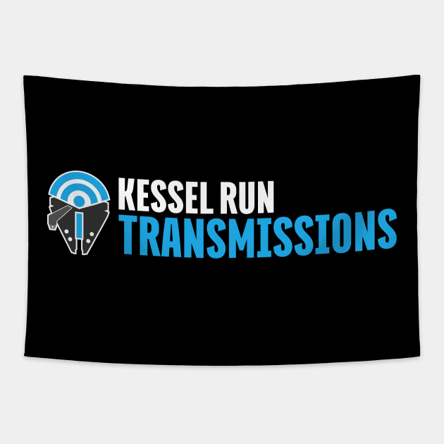 Kessel Run Transmissions Logo Tapestry by Kessel Run Transmissions
