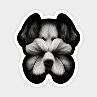 Flowering Dog Series Magnet