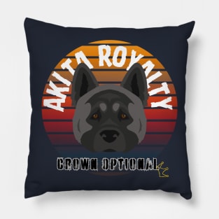 American Akita Royalty Pillow