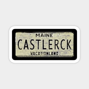 Stephen King Fan Castlerock Magnet