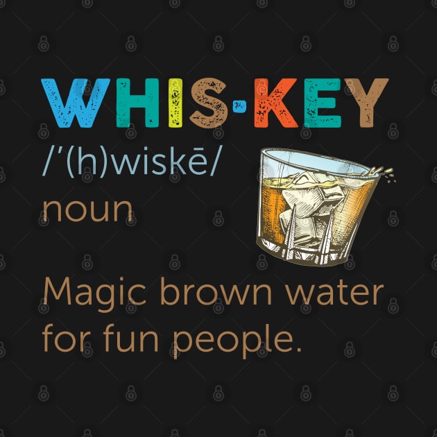 Whiskey: Magic Brown Water For Fun People by TipsyCurator