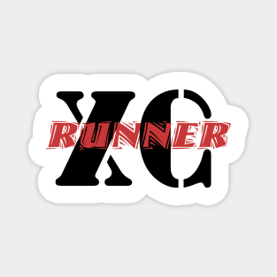 XC Runner logo Magnet