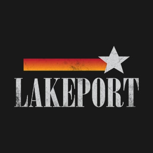 Lakeport California Vintage-Style T-Shirt