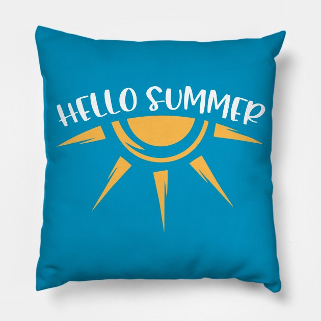 Hello summer Pillow by aborefat2018