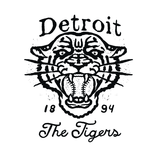 Detroit Baseball Vintage by brainchaos