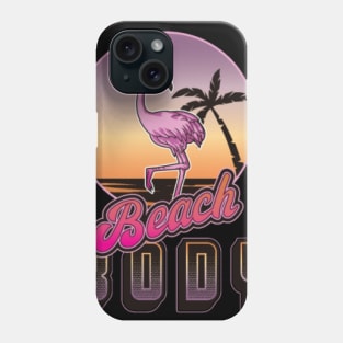 Beach Body _ Funny Retro Flamingo Phone Case