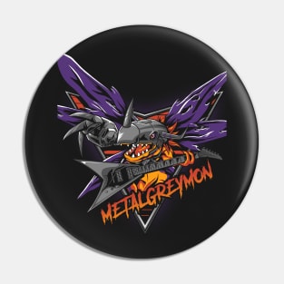 MetalGreymon Pin