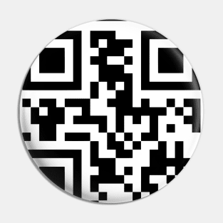 Qr Code Art Pin