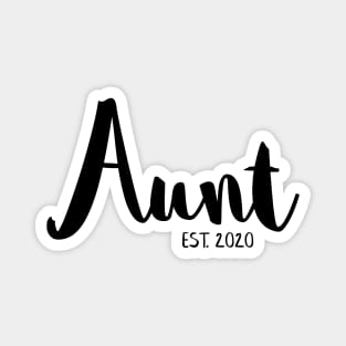 Aunt est. 2020 Magnet