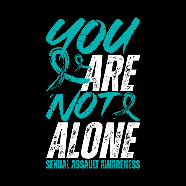 You're Not Alone Sexual Assault Awareness by Point Shop