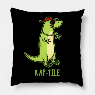 Rap-tile Funny Animal Pun Pillow