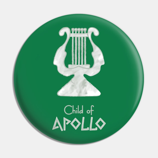 Child of Apollo – Percy Jackson inspired design Pin by NxtArt