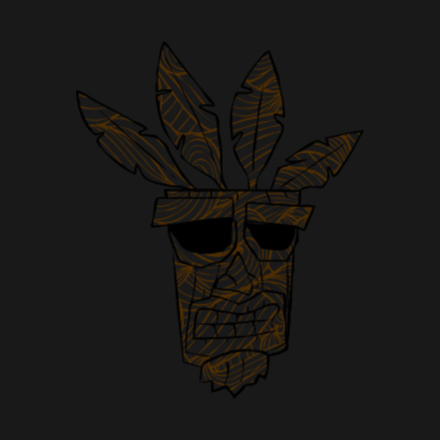 Disover Abstract Aku-Aku version 2 - Crash Bandicoot - T-Shirt