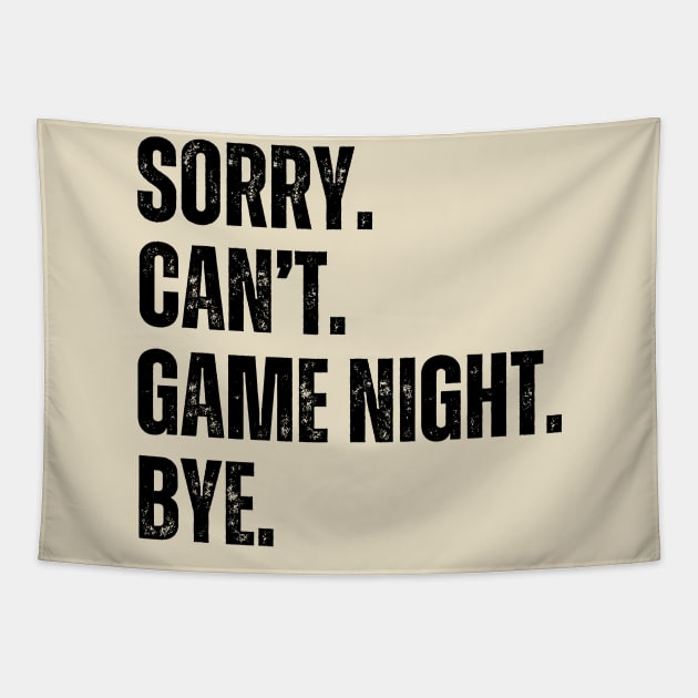 Game Night Tapestry by RefinedApparelLTD