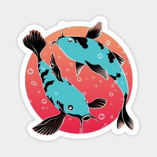 Japanese Koi Fish Magnet
