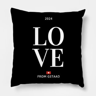 Love from Gstaad Pillow