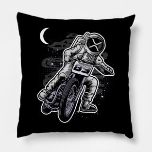 Astronaut Motorbike Ripple XRP Coin To The Moon Crypto Token Cryptocurrency Wallet HODL Birthday Gift For Men Women Pillow