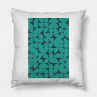 Unique Geometric Pattern - Shapes #9 Pillow