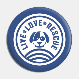 Live Love Rescue Pin