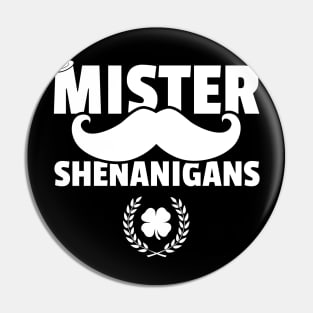 Mr. Shenanigans Cute Cunny St Patricks Day Pin