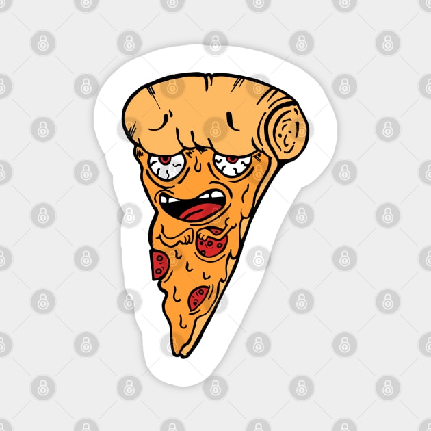 pizza addicted Magnet by weenoliumco