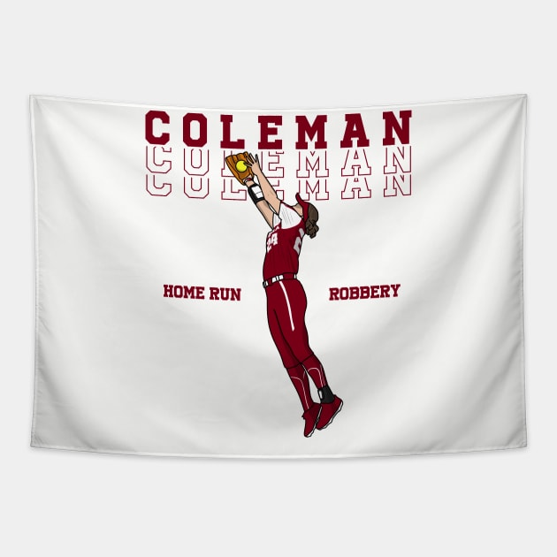 Home run robbery coleman Tapestry by Rsclstar