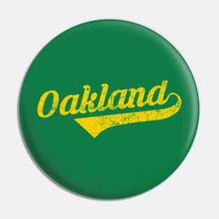 Oakland Baseball Pin