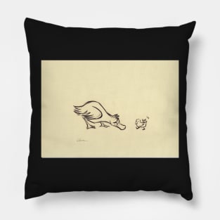 Ducky Doodle Pillow