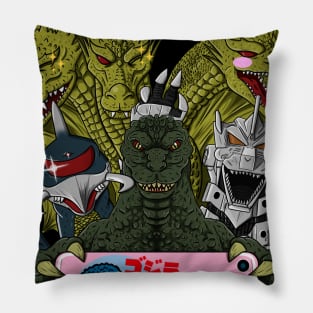 Kaijus Selfie Pillow