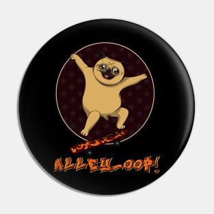 Alley Oop Skateboarder (Censored) Pin