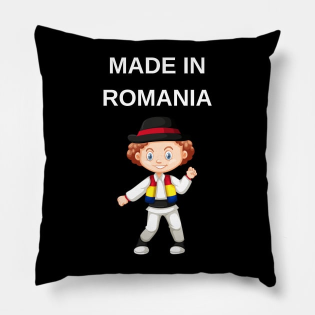 National theme design romania Pillow by simpleprodshop