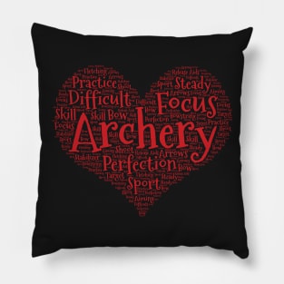 Archery for Girls Archer gifts for women print Pillow