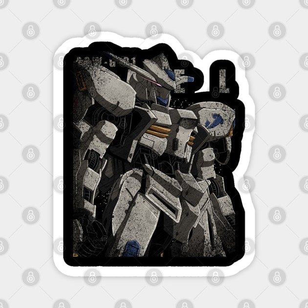 Gundam Bael Magnet by Dishaw studio