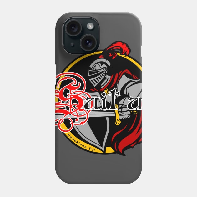 Suit Up Christian Shirts Phone Case by TGprophetdesigns