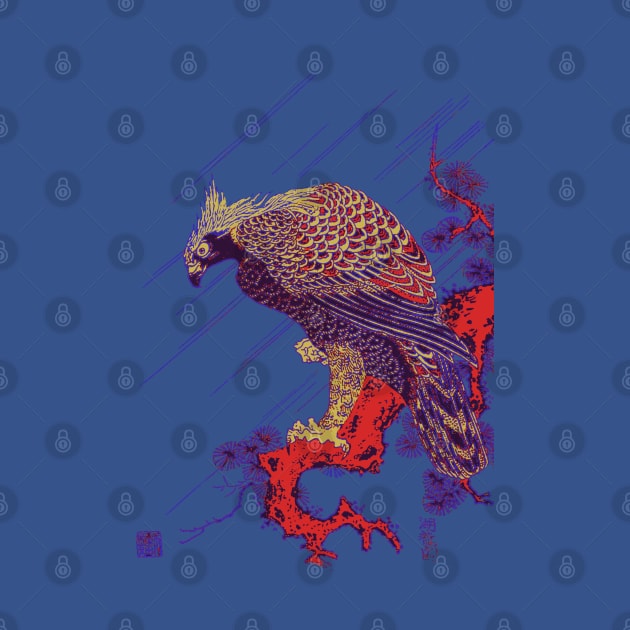 Splatter Art Falcon by SenecaReads