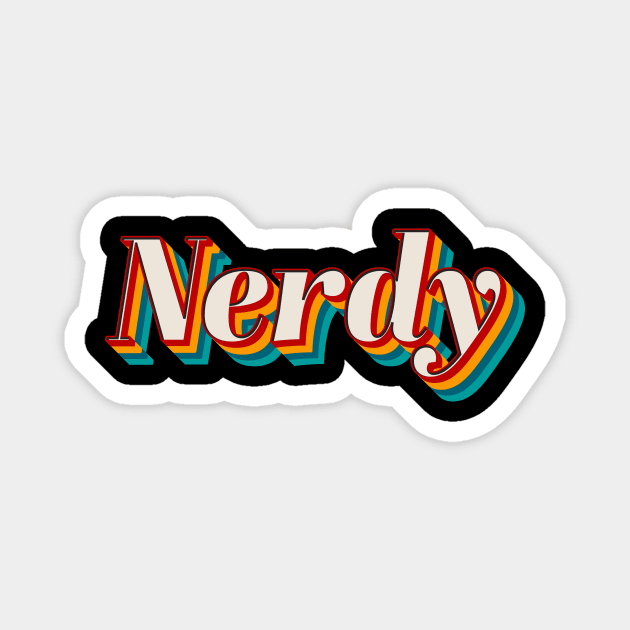 Nerdy Magnet by n23tees