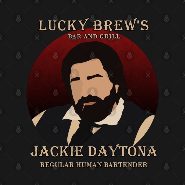 Jackie Daytona - Regular Human Bartender by valentinahramov