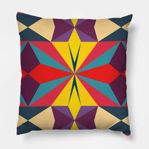 abstract geometric design for your creativity Pillow by Eskimos