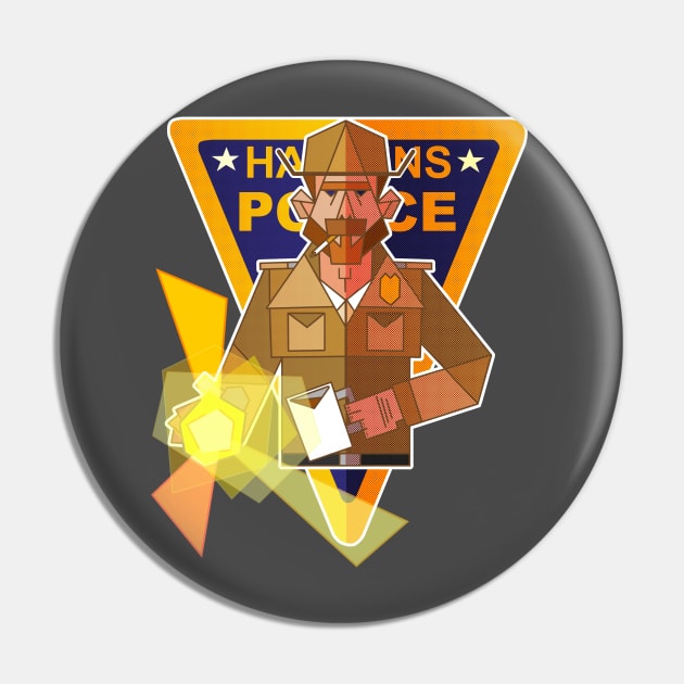 Hawkins Police Pin by PinkInDetroit