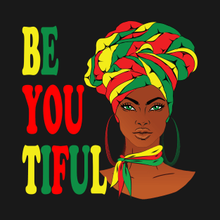 beyoutiful black girl T-Shirt