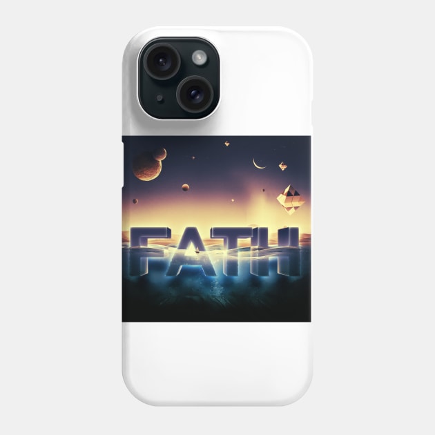 Faith is What Helps Us Phone Case by SweetMay