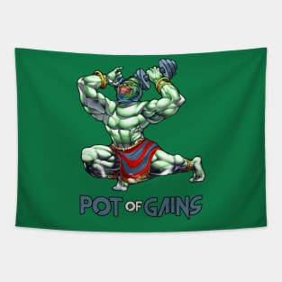 Pot of Gains Tapestry