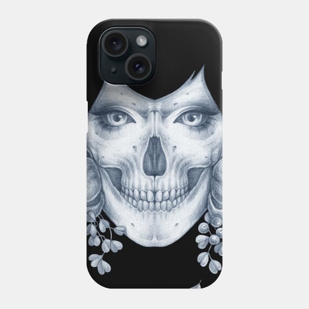 Skull Phone Case by Dimary