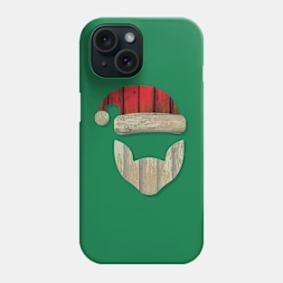 Reclaimed Barnwood Santa Phone Case