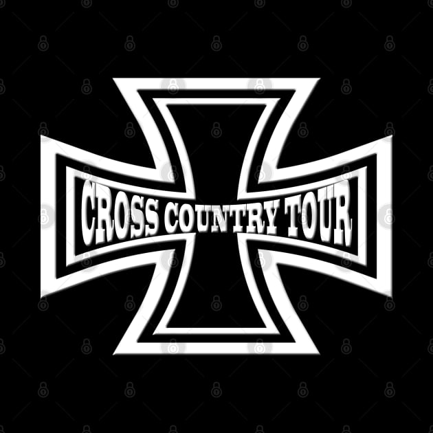 Iron Cross-Cross Country Tour Motorcycle by DroolingBullyKustoms